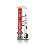 Block Builder Rocket Launch Building Block Set (457 Pieces) Space Series Building Blocks for Kids and Adults