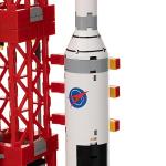 Block Builder Rocket Launch Building Block Set (457 Pieces) Space Series Building Blocks for Kids and Adults
