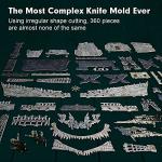 3D Puzzles for Adults Green LED Flying Dutchman, 360 Pieces Haunted Pirate Ship Arts & Crafts for Adults Gifts for Men Women Model Kit, Lighting Ghost Ship 2024 Easter Gifts Teacher Appreciation Gifts