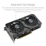 ASUS Dual GeForce RTX™ 4060 EVO OC Edition 8GB GDDR6 (PCIe 4.0, 8GB GDDR6, DLSS 3, HDMI 2.1a, DisplayPort 1.4a, Axial-tech Fan Design, 0dB Technology, Dual BIOS, Auto-Extreme Technology, and More)