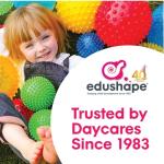 Edushape First Birthday Gift Set - Baby Musical Instruments & Toddler Music Set - Music Toys Baby Gift – Includes Hand Drum, Rain Stick, Shakers, Bell - Interactive Toddler Music Toys for Toddlers 1-3