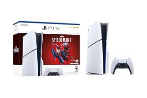 PlayStation 5 Console - Marvel’s Spider-Man 2 Bundle (slim) (Renewed)