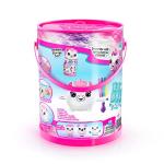 Canal Toys Personalize Airbrush Plush Medium Squishy Plush Unicorn! Decorate, wash, Repeat! Customize Your own Spray Art Plush with Markers, Airbrush Tool and 70+ Stencils. Ages 6+