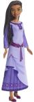 Mattel Disney Wish Toys, Singing Asha of Rosas Fashion Doll & Star Figure, Posable with Removable Outfit, Sings “This Wish” in English
