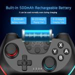 Lyyes Switch Controller, Wireless Pro Controller Joystick Compatible with Switch, 2 Pack