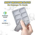 FUNLAB Switch Game Case Compatible with Nintendo Switch Games & Micro SD Cards, Switch Game Holder Cartridge Case with 48 Game Card Storage for Pokemon Fans - Pokedex Red