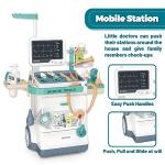 Deluxe Doctor Kit for Kids - 26 Piece Pretend Medical Station Toy Set with Play Stethoscope and Medical Instruments - Perfect Role Play Gift for Toddlers and Young Children
