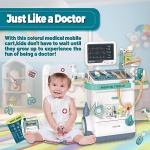 Deluxe Doctor Kit for Kids - 26 Piece Pretend Medical Station Toy Set with Play Stethoscope and Medical Instruments - Perfect Role Play Gift for Toddlers and Young Children