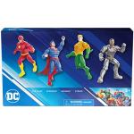 DC Comics, Justice League 4-Pack, 4-inch Action Figures | The Flash, Superman, Aquaman, Cyborg | Collectible Kids Toys for Boys and Girls Ages 3 and Up