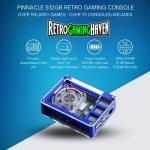 Retropie Batocera Raspberry Pi 4B Pinnacle Retro Game Console - 512GB Complete Build 70+ Consoles - 150,000 + Games Emulator Kit
