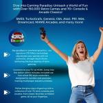 Retropie Batocera Raspberry Pi 4B Pinnacle Retro Game Console - 512GB Complete Build 70+ Consoles - 150,000 + Games Emulator Kit