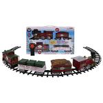 Lionel North Pole Central Ready-to-Play Freight Set, Battery-powered Model Train Set with Remote