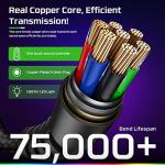 Fachixy「2024 New」FC100 Gaming Headset with Microphone for PS4/PS5/PC/Xbox/Nintendo Switch, Xbox One Headset with RGB Light, Computer Headset with Mic