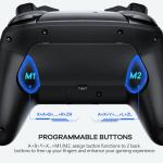 AROEVEIB Switch Controllers, Switch Pro Controller Support Dual Vibration/Motion Control/6-Axis Gyro, Compatible with Nintendo Switch/Switch Lite/OLED