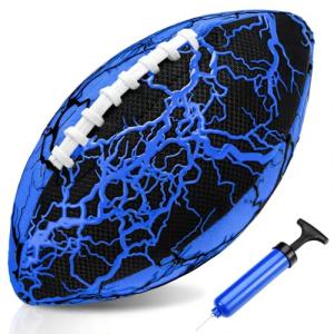 Jasonwell Pool Beach Water Football - Waterproof Football Strong Grip Fun Water Toys Games for Swimming Pool Beach Lake Park Backyard Outdoor Play for Kids Children Teens Adults Family 11.4In