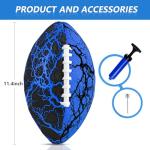 Jasonwell Pool Beach Water Football - Waterproof Football Strong Grip Fun Water Toys Games for Swimming Pool Beach Lake Park Backyard Outdoor Play for Kids Children Teens Adults Family 11.4In