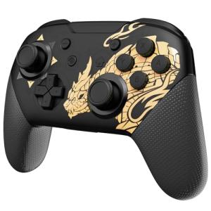 Dritrip Wireless Pro Controller Compatible with Switch/Switch Lite/Switch OLED, Switch Remote Gamepad with Joystick, Double Vibration, Wake-up and Motion Control