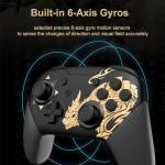 Dritrip Wireless Pro Controller Compatible with Switch/Switch Lite/Switch OLED, Switch Remote Gamepad with Joystick, Double Vibration, Wake-up and Motion Control