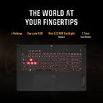 ASUS TUF Gaming A17 (2023) Gaming Laptop, 17.3” FHD 144Hz Display, GeForce RTX 4050, AMD Ryzen 9 7940HS, 16GB DDR5, 1TB PCIe 4.0 SSD, Wi-Fi 6, Windows 11, FA707XU-EH94