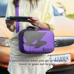 Dronside Portable Carrying Case for Nintendo Switch / Switch OLED Model (2021) – Hard Travel Storage Messenger Bag for Nintendo Switch Console Pro Controller Accessories