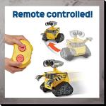 Mattel Disney Pixar WALL-E Robot Toy, Remote Control Hello WALL-E Robot Figure, Toys for Kids (Amazon Exclusive)