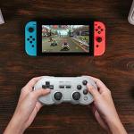8Bitdo SN30 Pro Wireless Bluetooth Controller with Hall Effect Joystick Update, Compatible with Switch, PC, macOS, Android, Steam Deck & Raspberry Pi (Gray Edition)