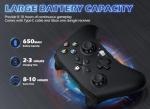 Gamrombo 2 Pack Wireless for Xbox Controller Series X|S, Xbox One & Windows 10/11, PC Steam Games, Built-in Audio Jack & Volume Button/Turbo/Macro/Dual Vibration, with 2.4GHz Adapter Black+White