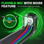 WolfLawS X3 Wireless Gaming Headset for Xbox Series X|S, Xbox One, PS5, PC, Mac, Nintendo Switch, Bluetooth Over Ear Gaming Headphones with Noise Canceling Microphone, 50H Battery, Low Latency