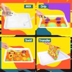 Water Marbling Paint for Kids - Arts and Crafts for Girls & Boys Crafts Kits Ideal Gifts for Kids Age 3-5 4-8 8-12