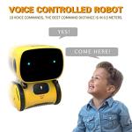 98K Robot Toy for Boys and Girls, Smart Talking Robots Intelligent Partner and Teacher with Voice Control and Touch Sensor, Singing, Dancing, Repeating, Gift Toys for Kids Age 3 and Up
