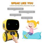 98K Robot Toy for Boys and Girls, Smart Talking Robots Intelligent Partner and Teacher with Voice Control and Touch Sensor, Singing, Dancing, Repeating, Gift Toys for Kids Age 3 and Up