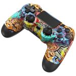 TIANHOO Wireless Controller Compatible with PS4/Slim/Pro with Dual Vibration/6-Axis Motion Sensor/Audio Functio