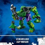LEGO Marvel Hulk Mech Armor 76241, Avengers Action Figure Set, Collectable Super Hero Buildable Toys for Boys and Girls Ages 6 Plus, Gift Idea