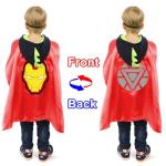 Superhero Toys for Ages 3-10 - Kids' Capes, Masks & Costumes - Perfect for Gift, Christmas, Halloween, and Cosplay Fun for Boys and Girls (Double-sided purple five-piece set)