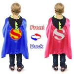 Superhero Toys for Ages 3-10 - Kids' Capes, Masks & Costumes - Perfect for Gift, Christmas, Halloween, and Cosplay Fun for Boys and Girls (Double-sided purple five-piece set)