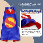 RioRand Kids Superhero Capes Set Toys for Boys Girls Party Supplies Christmas Halloween Gifts 8-PACK