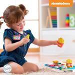 Spongebob Kids Kitchen Playset - Interactive Play Food with 2 Krabby Patty Burgers, Seafoam Shake, Kelp Fries, Spongebob Toys Kitchen Set for Kids Ages 3-5