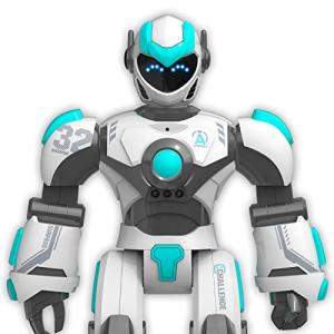 STEMTRON Robot Toys for Kids, Programmable Remote Control Robot with Gesture Sensing, Voice Control & LED Face, 15 3/4"