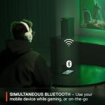 SteelSeries Arctis Nova 7X Wireless Multi-Platform Gaming Headset — Neodymium Magnetic Drivers — 2.4GHz+Bluetooth — 38Hr USB-C Battery — AI Mic — Xbox Series X|S, PC, PS5, Switch, VR, Mobile - White