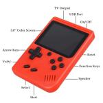 Handheld Game Console Retro Video Mini Games Box, with 400 in1 Classical Games 3.0-Inch Color Screen Support for Connecting TV ,Gift Christmas Birthday Presents for Kids, Adults (red3)