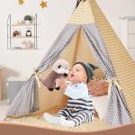 Riuhot Otter Stuffed Animals Cute Otter Plush Soft Otter Plushie Toy Stuffed Otter Gift for Kids Children Girls Boys 9.8 Inch Sea Otter Stuffed Animal