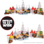 THE SUPER MARIO BROS. MOVIE – Mushroom Kingdom Castle Playset with Mini 1.25” Mario and Princess Peach Figures