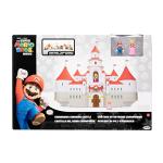 THE SUPER MARIO BROS. MOVIE – Mushroom Kingdom Castle Playset with Mini 1.25” Mario and Princess Peach Figures