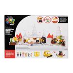 THE SUPER MARIO BROS. MOVIE – Mushroom Kingdom Castle Playset with Mini 1.25” Mario and Princess Peach Figures