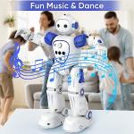 TSJLIKI RC Robot Toys for Kids: Gesture-Sensing Smart Programmable Robot, USB Charging, Remote Control Robot Toys for 5-15 Year Old Boys Girls Birthday Gift