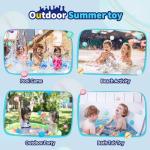 SOPPYCID Reusable Water Balloon Pool Toys,12pcs Refillable Magnetic Water Ball for Beach,Quick Fill & Self-Sealing Water Bombs for Kids Outdoor Backyard Summer Activities Water Games