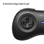 8Bitdo M30 Wireless Bluetooth Controller Retro Gamepad for Switch, PC Windows, MacOS, Android, Raspberry Pi with Sega Genesis & Sega Mega Drive Style (Black)