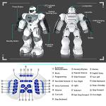 VAV Toys for 6-10 Year Old Boys Girls, Rechargeable Remote Control Robot Toy, Intelligent Programmable RC Robot with 2.4GHz Gesture Sensing, Christmas Birthday Gifts for Kids Age 6 7 8 9 10