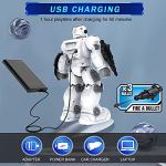 VAV Toys for 6-10 Year Old Boys Girls, Rechargeable Remote Control Robot Toy, Intelligent Programmable RC Robot with 2.4GHz Gesture Sensing, Christmas Birthday Gifts for Kids Age 6 7 8 9 10