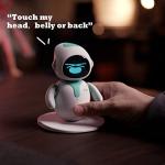 ENERGIZE LAB Eilik – Cute Robot Pets for Kids and Adults, Your Perfect Interactive Companion at Home or Workspace. Unique Gifts for Girls & Boys. (Blue + Pink Combination)